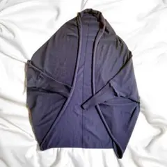【美品】ZARA　ザラ　ネイビーカーディガン　Mサイズ　ドルマン袖　ロング