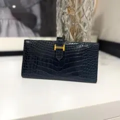 Hermès エルメス ベアンスフレ アリゲーター Y刻印