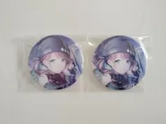 プロセカ 穂波 グリッター缶バッジ 2個セット