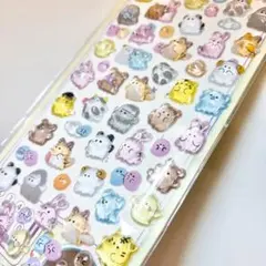 シール　動物　うさぎ　パンダ　くま　ボンボンドロップシール　うるちゅる　おばけ