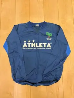 ATHLETA ネイビー 長袖ピステ Sサイズ