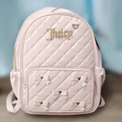 【鞄】 JUICY COUTURE キルティング バックパック ピンク リュックのサムネイル