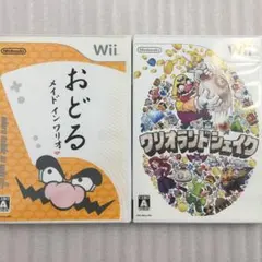 Wii おどるメイドインワリオ＆ワリオランドシェイク
