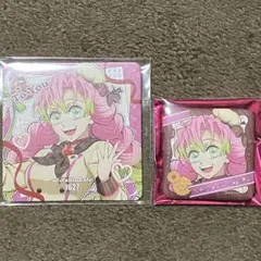 鬼滅の刃バレンタイン2026 ギフト缶バッジ&コースター 甘露寺蜜璃 2点セット