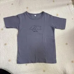 美品】ナルミヤ　Tシャツ　130 くすみブルーのサムネイル
