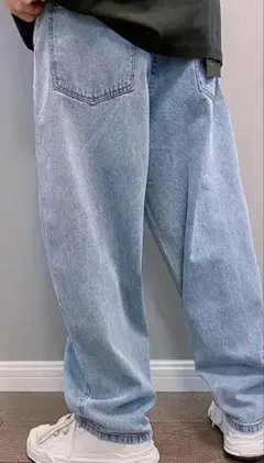 ウォッシュデニムパンツ