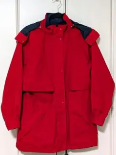 白タグ エディーバウアー マウンテンパーカ Gore-Tex 赤 レディーズ M