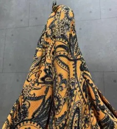 VINTAGE 古着　和　ペイズリー柄　ブラウスシャツ