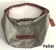 Felisi ショルダーバッグ ナイロン レザーのサムネイル