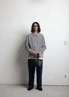 EDITCLOTHING 26SS ギンガムチェックシャツ