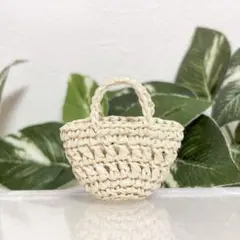 ミニチュア トートバッグ カバン かごバッグ