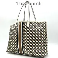トリーバーチ Tory burch トートバッグ ジオ ロゴ PVC 大容量