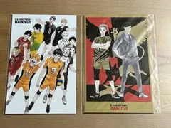 【新品未開封】ハイキュー!!原画展 大判ポストカード 2点セット