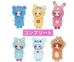 ぷちリカちゃん　ナルミヤキャラクターズ　6種コンプリートセット