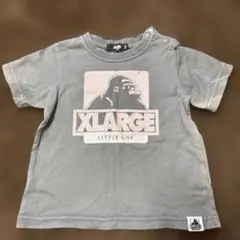 XLARGE グレー Tシャツ 90cm