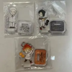約束のネバーランド 約ネバ マルイ 10周年　アクスタ ノーマン　エマ　レイ 約束のネバーランド アクリルスタンド エマ&ノーマン&レイ | j-hobby