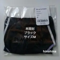 【未開封】新品未使用 ピーチジョン hanatabaショーツ ブラック/M