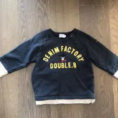 ミキハウス  ダブルビー  スウェット