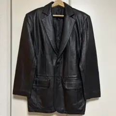 ラムレザーテーラージャケット ブラック 黒 Black Mサイズ 本革