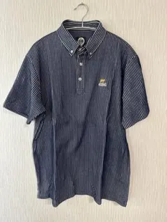 GB GOLF ジャック・ニクラウス 半袖ポロシャツ Lサイズ ストライプ