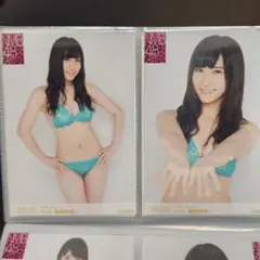 西尾瑠莉奈 生写真 2種コンプ 水着 2015 July NMB48 セット