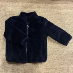 UNIQLO フリースジャケット 80cm ネイビー