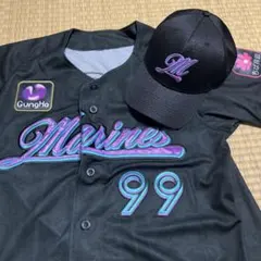 千葉ロッテマリーンズ 藤原恭大 ブラックサマー ユニフォーム L 2025
