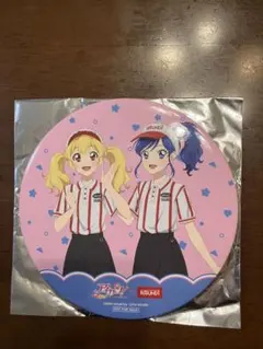 アイカツ ラウンドワン コラボ 星宮いちご ミニ色紙 缶バッジ - メルカリ