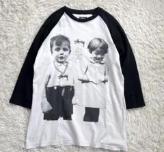 【名作・USA製】ステューシー/STUSSY フォト ラグラン Tシャツ　7分袖