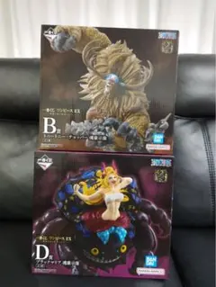 一番くじ ワンピース EX　 フィギュア　ブラックマリア、チョッパー