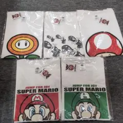 ⑨　スーパーマリオ　Tシャツ まとめ売り 未開封品のサムネイル
