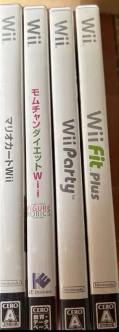 Wiiソフト4本セット