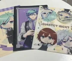 ココス　クリアファイル　藍と集合　3枚