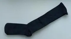 黒 リブ編み着圧 ハイソックス 22〜25 cm　4足組➕️1足セット