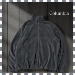 S*S様 2634/コロンビア 袖ブランド刺繍ロゴ フリースジャケット L