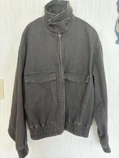 MR HEARTS VINTAGE WASH DENIM ZIP BLOUSONのサムネイル