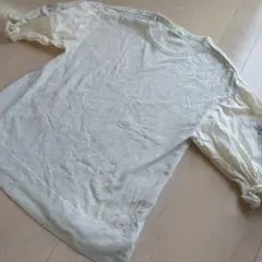 花柄刺繍付き長袖カットソー 100cm