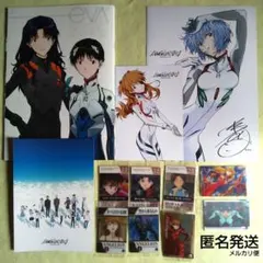 シン・エヴァンゲリオン 入場特典・ミニポスター・ウエハースカード／計12点セット