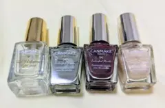 CANMAKE ネイルカラー 4本セット