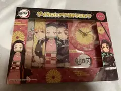 鬼滅の刃 ダイカットアクリルクロック 時計 竈門炭治郎 ねずこ 嘴平伊之助 善逸