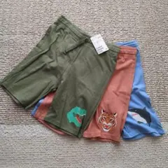 H&M ハーフパンツ　130cm　３枚セット