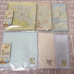 くまのプーさん 一番くじ H賞 タオルコレクション 6種コンプセット