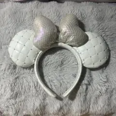 ディズニー キルティングカチューシャ ホワイト