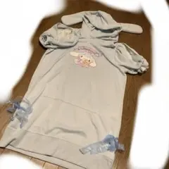 タグなし新品 サンリオ シナモロール なりきりワンピースLのサムネイル