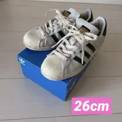 ★アディダススーパースター★26cm