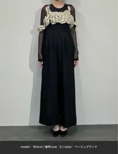 パンツドレス　クリーニング済み　SSサイズ　Sサイズ相当 パンツドレス クリーニング済み SSサイズ Sサイズ相当 - メルカリ