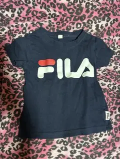 FILA キッズ Tシャツ ネイビー 90サイズのサムネイル