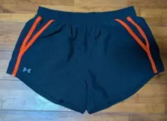 Under Armour アンダーアーマー　ショートパンツ ブラック/オレンジМ