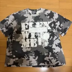 FLEX WIT ME Tシャツ カモフラージュ柄 Mサイズ