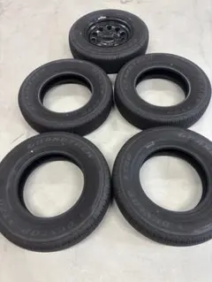 ■ 【引取限定❗️】JB64 純正タイヤ 走行100キロ未満 タイヤ5本セット■ GEOLANDAR 新品 ジムニータイヤホイール5本セット JB64 JB23